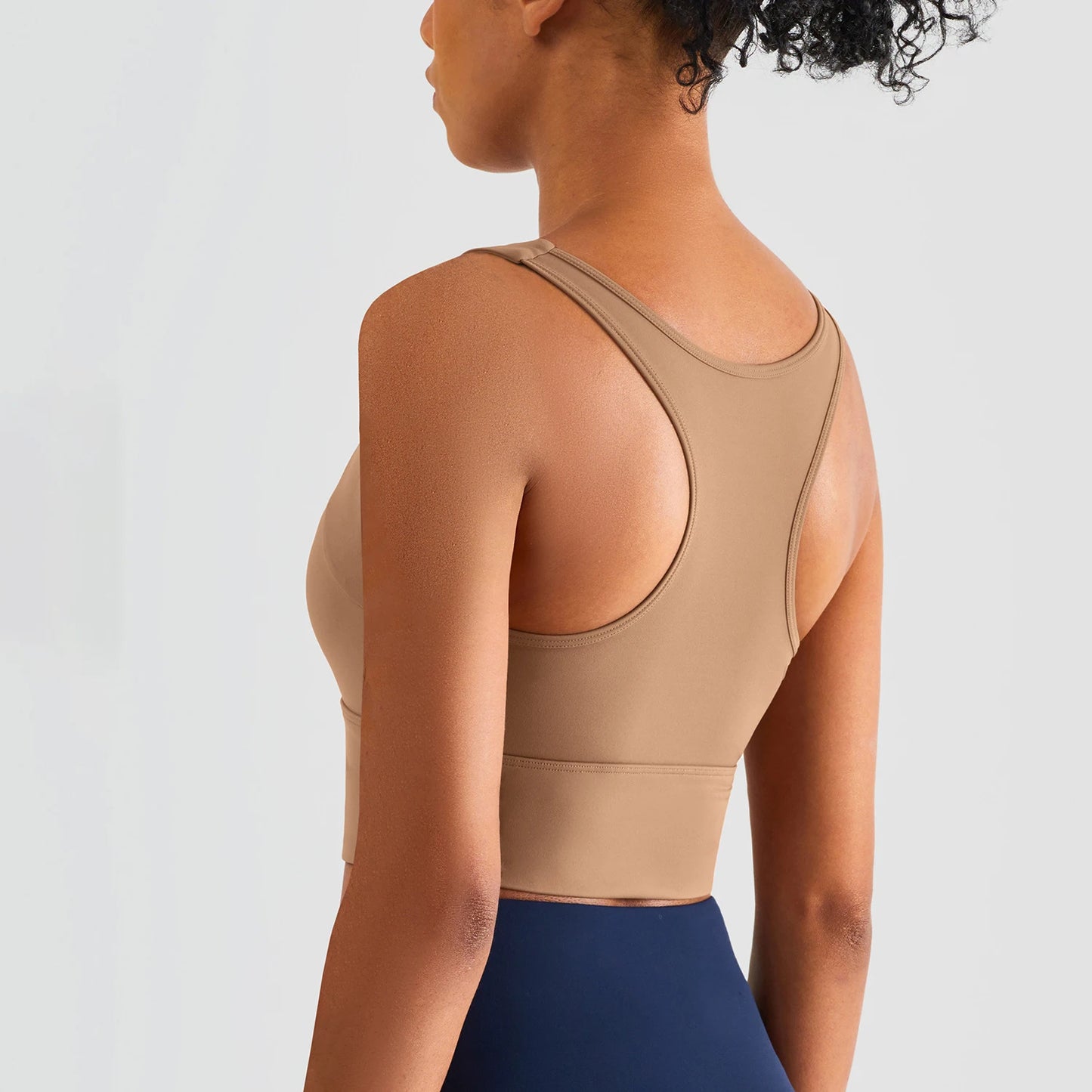 Nylon Sexy Women's Sports Bra