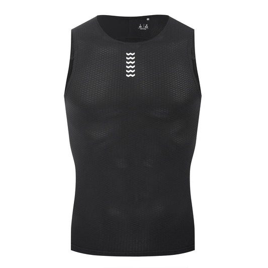 Men's Base Layer Sleeveless Quick Dry Cycling Undershirt