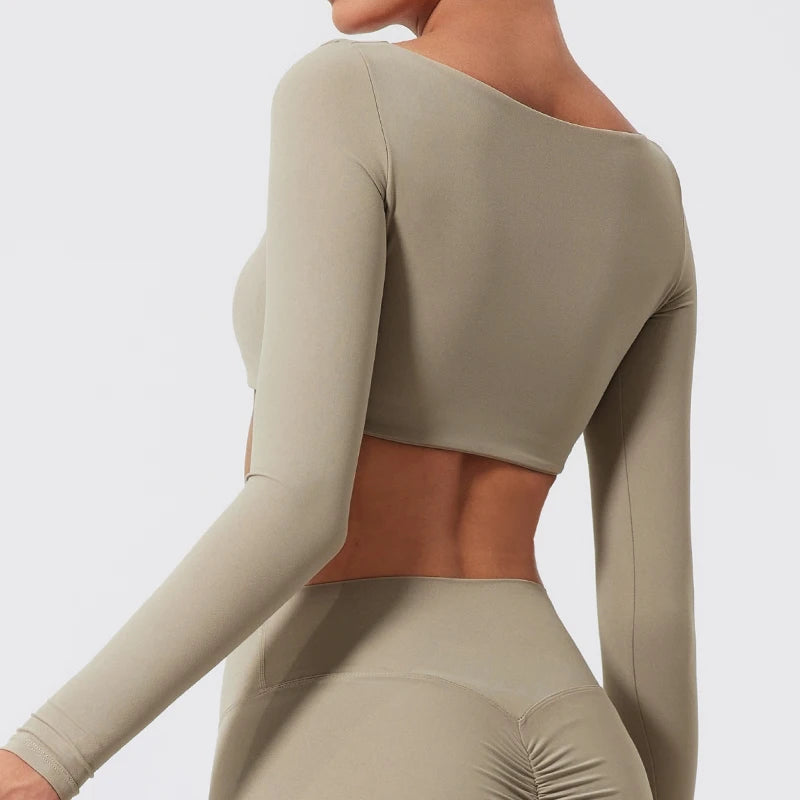 Summer Quick Dry Square Neck Activewear