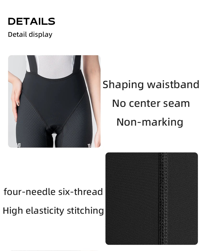 TVI Female Summer Cycling Bib Shorts