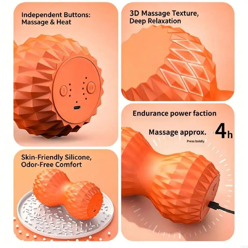 Peanut Ball Silicone Yoga Ball