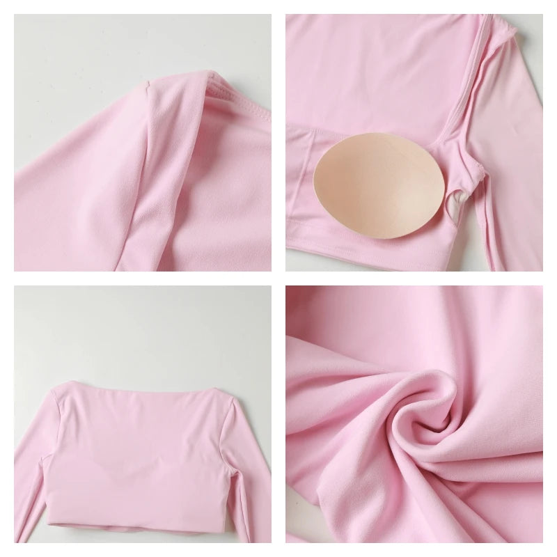 Summer Quick Dry Square Neck Activewear