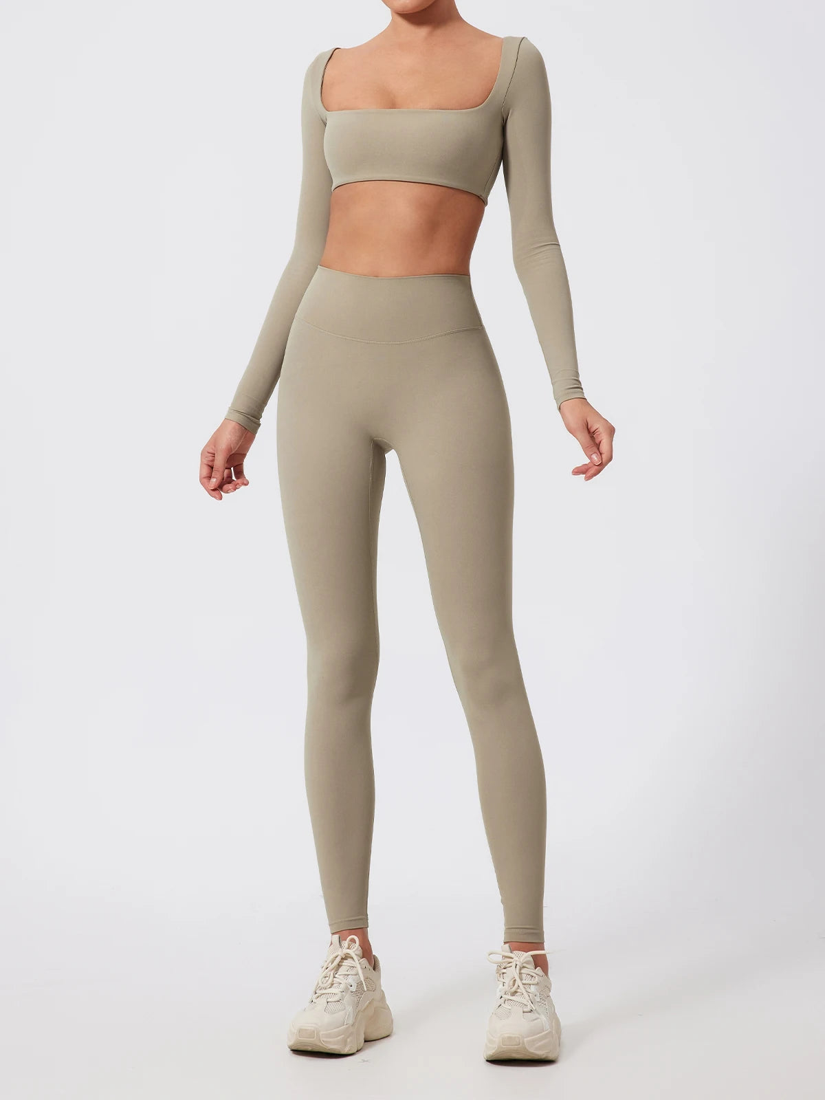 Summer Quick Dry Square Neck Activewear