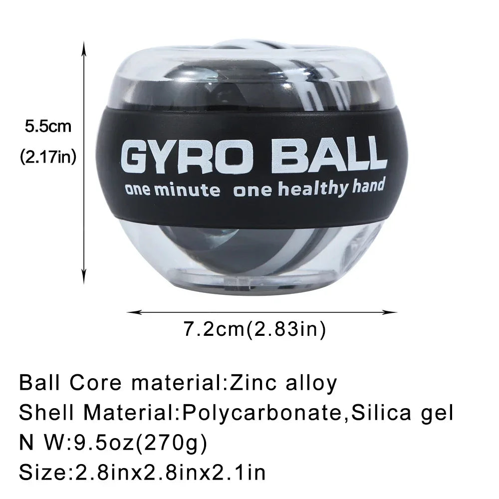 Auto-Start Gyro Ball Wrist And Forearm Exerciser